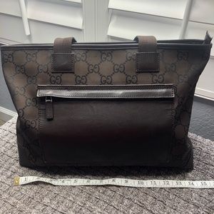 Authentic Gucci Canvas Tote